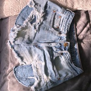 American eagle high waisted shorts. Worn once
